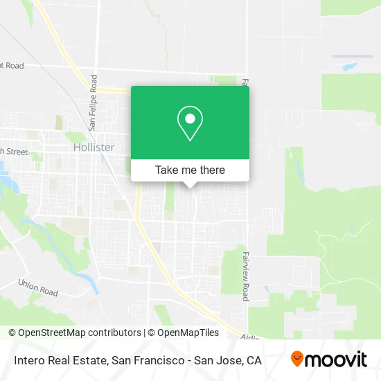 Intero Real Estate map