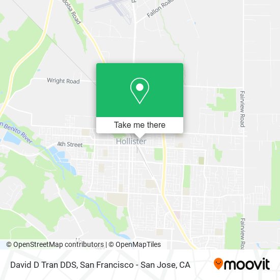 David D Tran DDS map