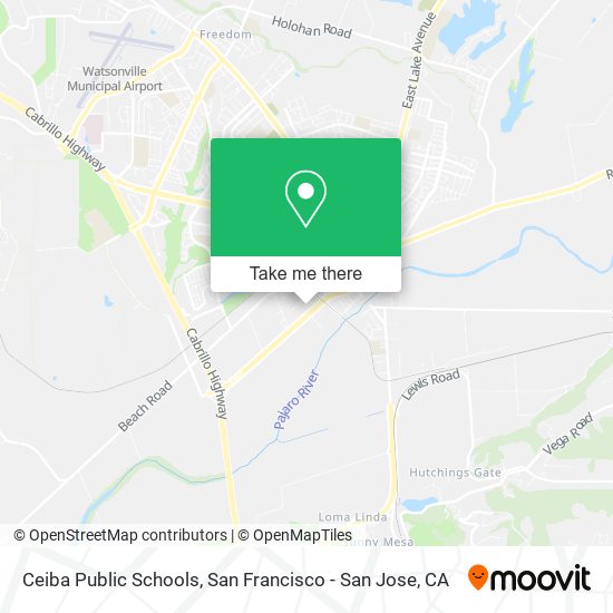 Ceiba Public Schools map