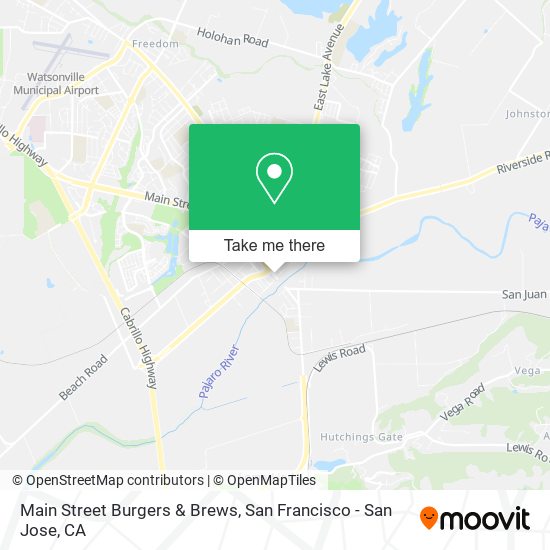 Mapa de Main Street Burgers & Brews