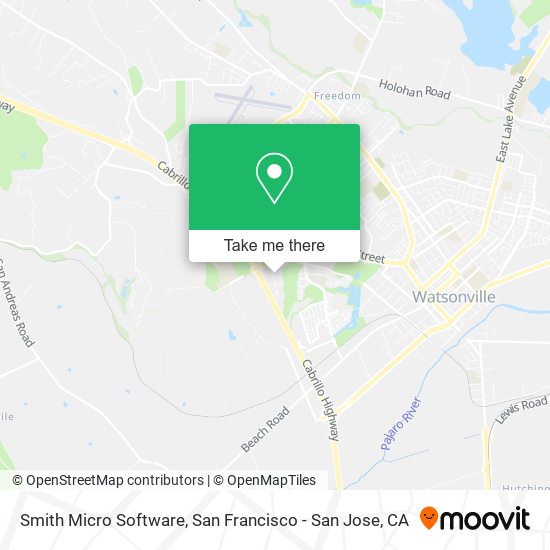 Smith Micro Software map