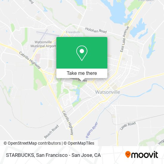 STARBUCKS map