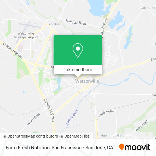 Mapa de Farm Fresh Nutrition