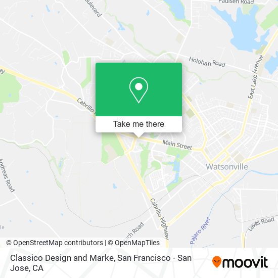 Mapa de Classico Design and Marke
