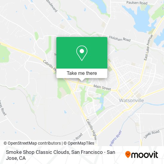 Smoke Shop Classic Clouds map