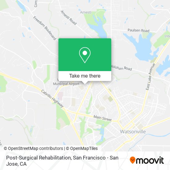 Mapa de Post-Surgical Rehabilitation