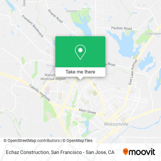 Mapa de Echaz Construction