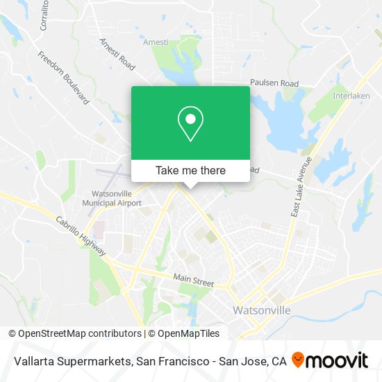 Vallarta Supermarkets map