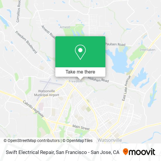 Swift Electrical Repair map