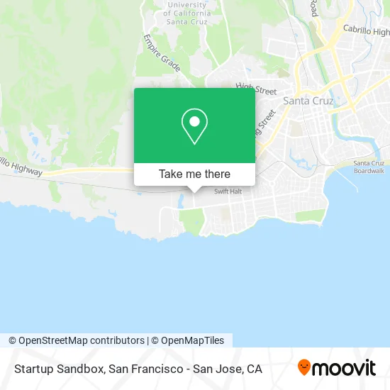 Startup Sandbox map