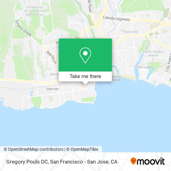 Mapa de Gregory Pouls DC