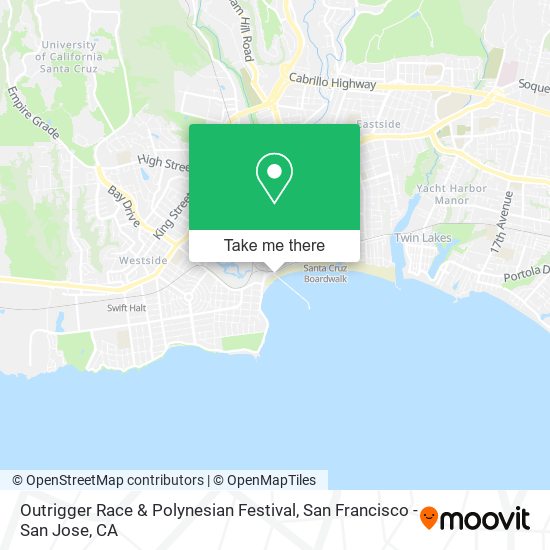 Outrigger Race & Polynesian Festival map