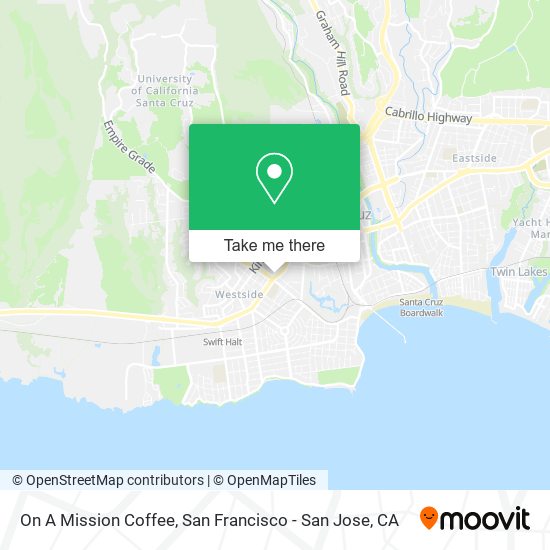 On A Mission Coffee map