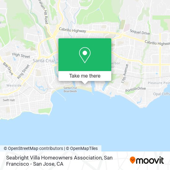 Mapa de Seabright Villa Homeowners Association