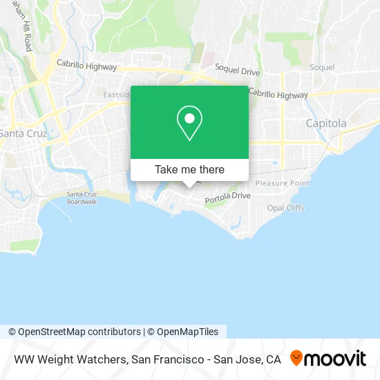 Mapa de WW Weight Watchers