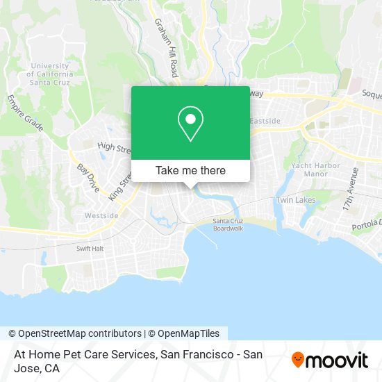 At Home Pet Care Services map