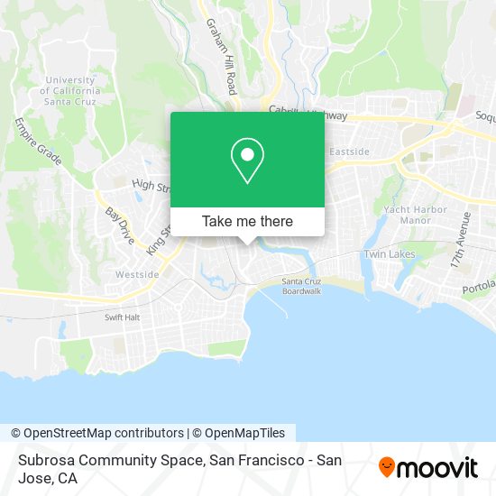 Mapa de Subrosa Community Space