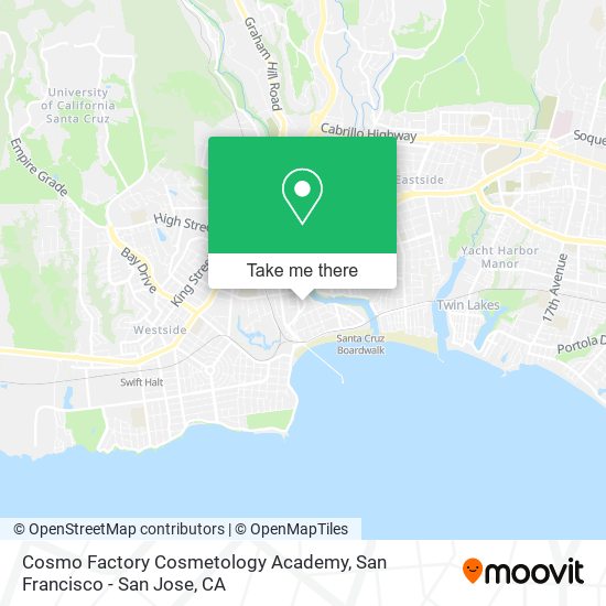 Cosmo Factory Cosmetology Academy map