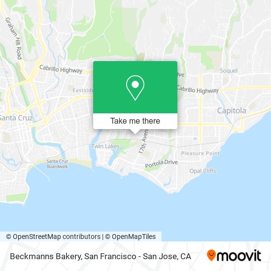 Mapa de Beckmanns Bakery