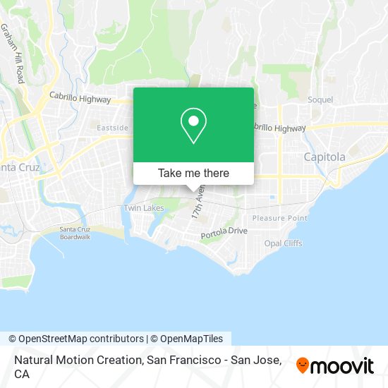 Natural Motion Creation map