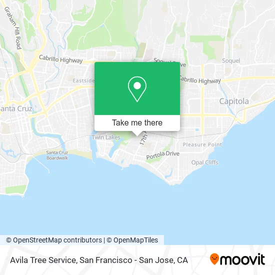 Avila Tree Service map