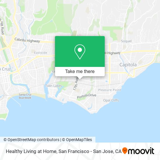 Healthy Living at Home map