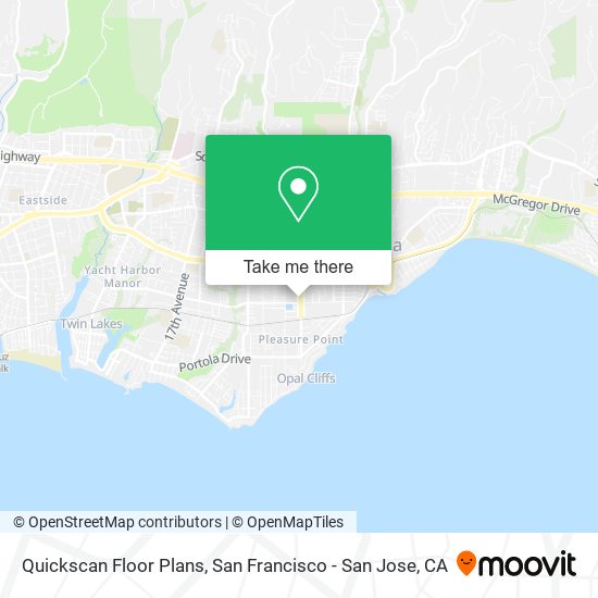 Quickscan Floor Plans map