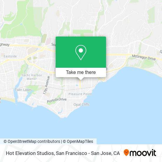 Mapa de Hot Elevation Studios