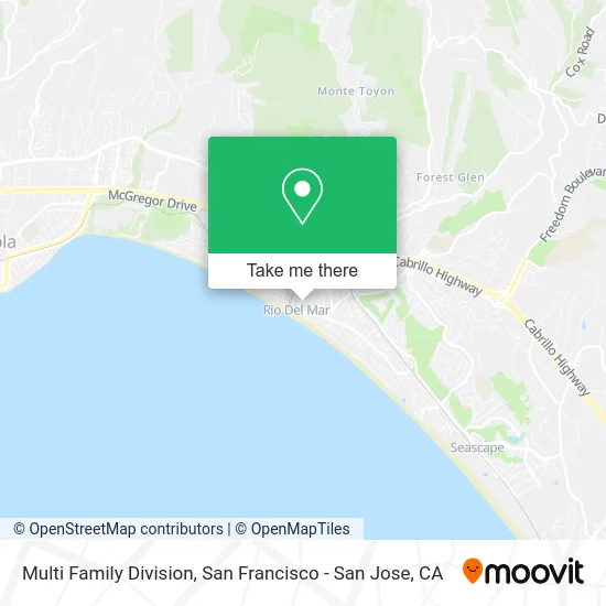 Multi Family Division map