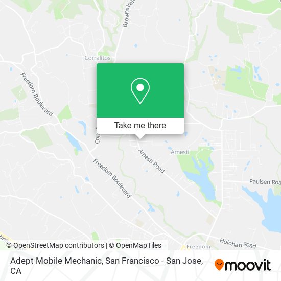 Mapa de Adept Mobile Mechanic