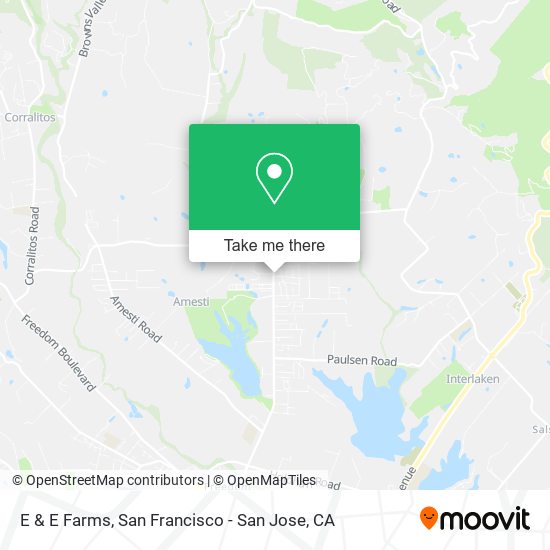 Mapa de E & E Farms