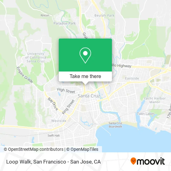 Loop Walk map