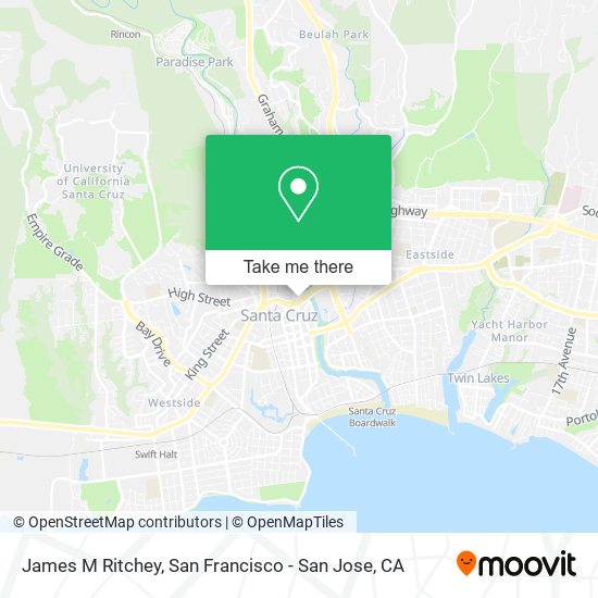 Mapa de James M Ritchey
