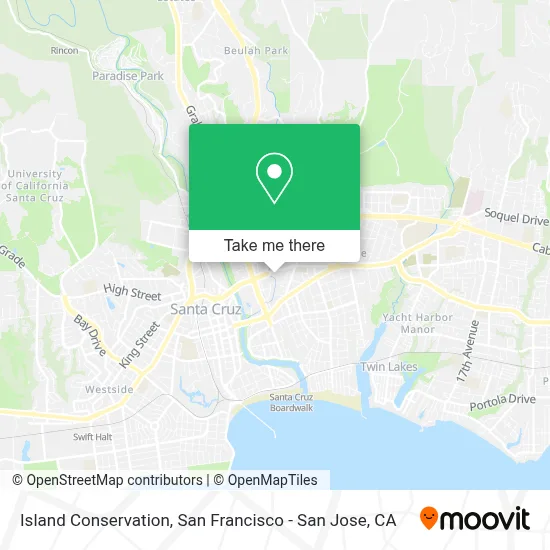 Island Conservation map