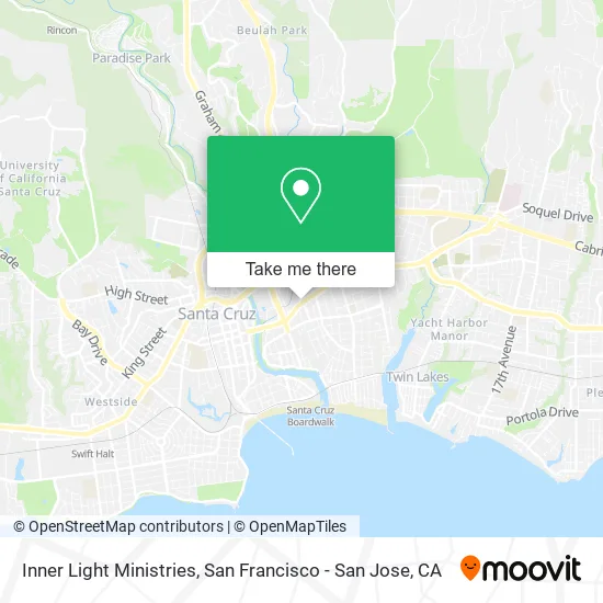 Inner Light Ministries map