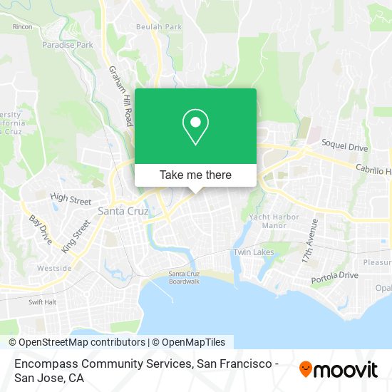 Mapa de Encompass Community Services