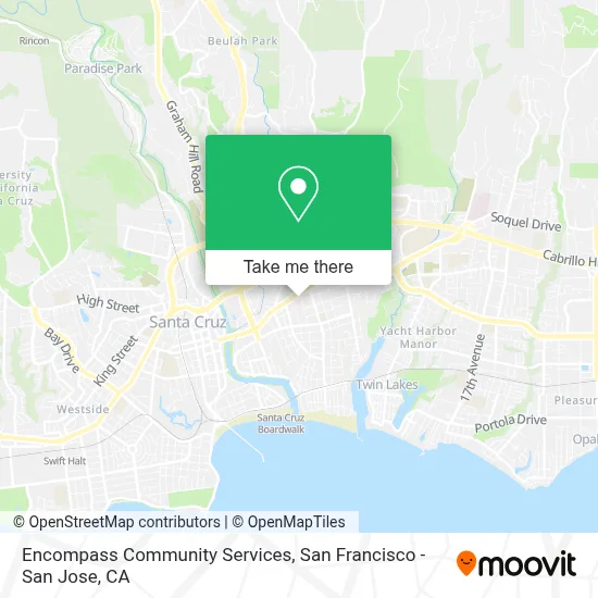 Encompass Community Services map