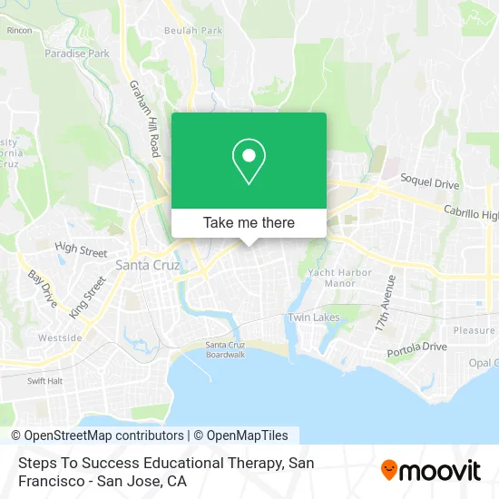 Steps To Success Educational Therapy map