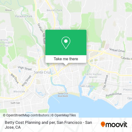 Mapa de Betty Cost Planning and per