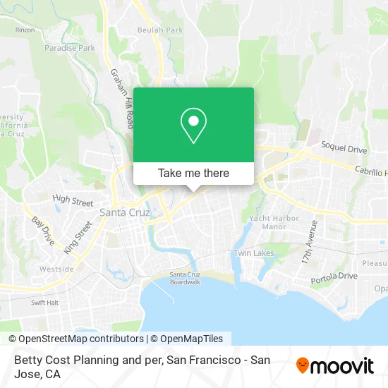 Betty Cost Planning and per map