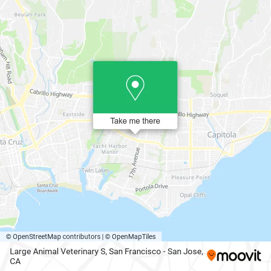 Large Animal Veterinary S map