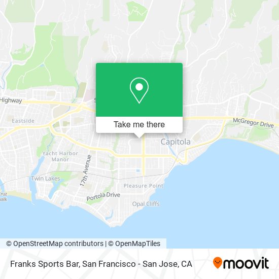 Mapa de Franks Sports Bar