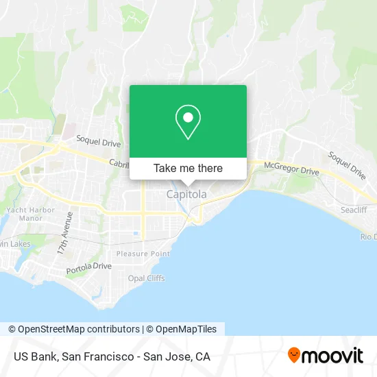 Mapa de US Bank