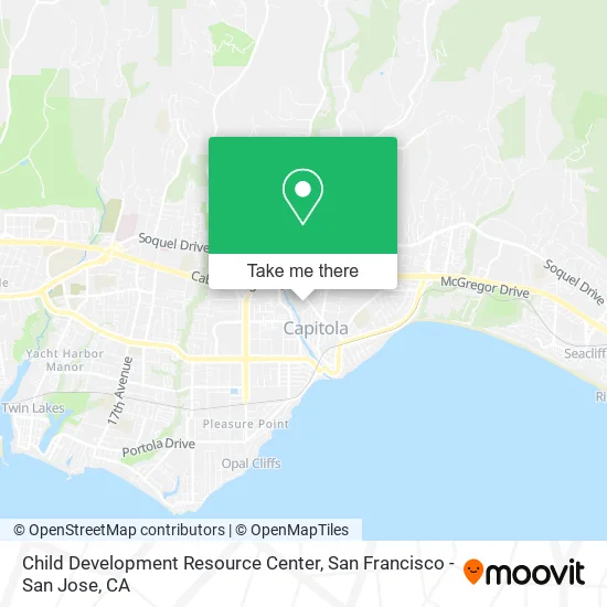 Child Development Resource Center map