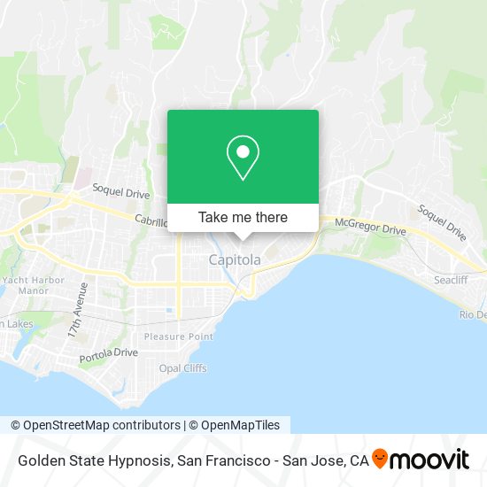 Golden State Hypnosis map