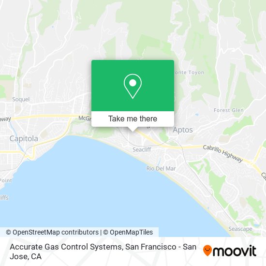 Mapa de Accurate Gas Control Systems