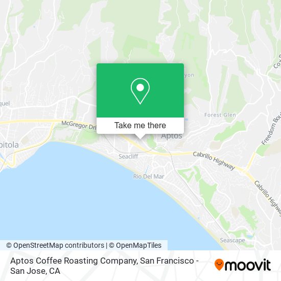 Aptos Coffee Roasting Company map