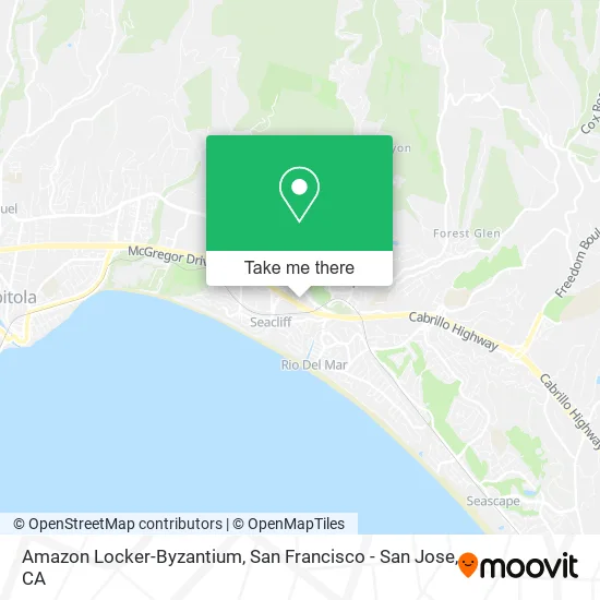 Amazon Locker-Byzantium map