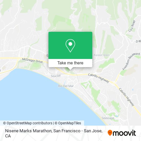 Nisene Marks Marathon map