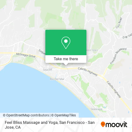 Mapa de Feel Bliss Massage and Yoga